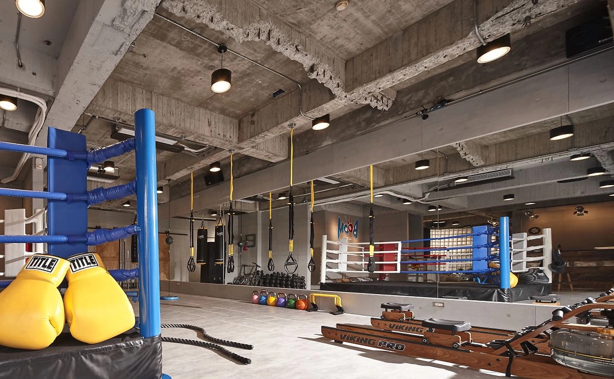 工業風健身俱樂部